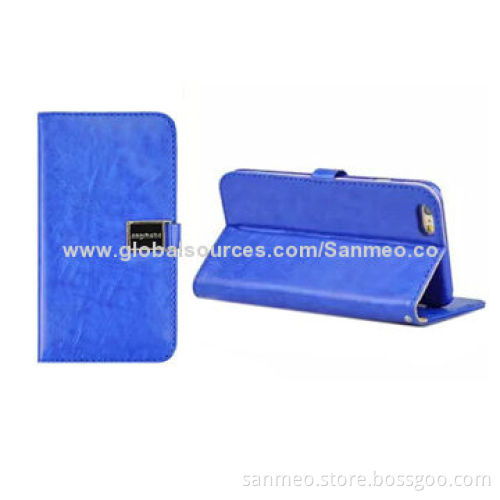 Luxury Leather Mobile Phone Case for iPhone 5/5s, Perfectly Fits the Shape, Multiple ColorNew